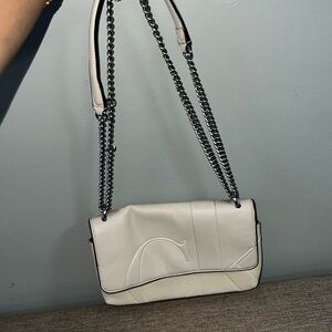 Calvin Klein off white purse